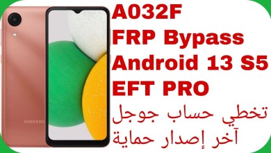 Galaxy A03 Core (A032F) FRP Bypass Android 13 U5 – EFT Galaxy A03 Core (A032F) FRP Bypass Android 13 U5 – EFT