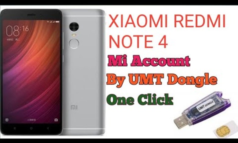 Xiaomi Redmi Note 4 mi account & frp remove umt Xiaomi Redmi Note 4 mi account & frp remove umt