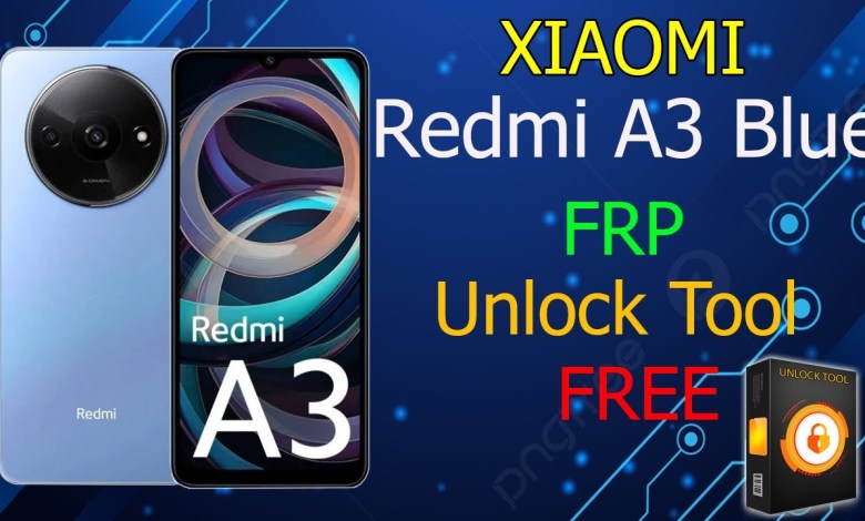 Xiaomi Redmi A3 Blue FRP free 2024 Unlock Tool Xiaomi Redmi A3 Blue FRP free 2024 Unlock Tool