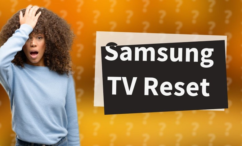 Is there a reset button on a Samsung TV? Is there a reset button on a Samsung TV?
