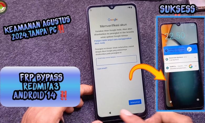 Unlocking Secrets: How to Bypass FRP on Redmi A3 with Android 14 Security (August Update) Unlocking Secrets: How to Bypass FRP on Redmi A3 with Android 14 Security (August Update)