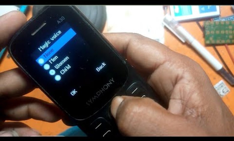 symphony a30 voice change settings symphony a30 voice change settings