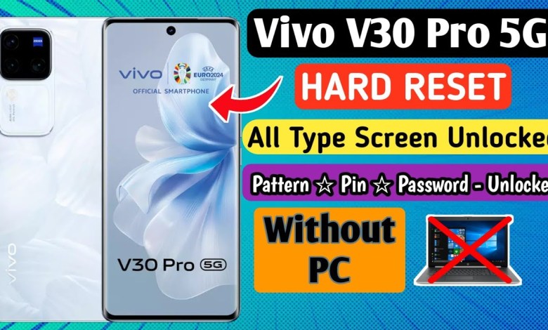 Vivo V30 Pro 5G Hard Reset | Vivo Pin , Pattern, Vivo V30 Pro 5G Hard Reset | Vivo Pin , Pattern,