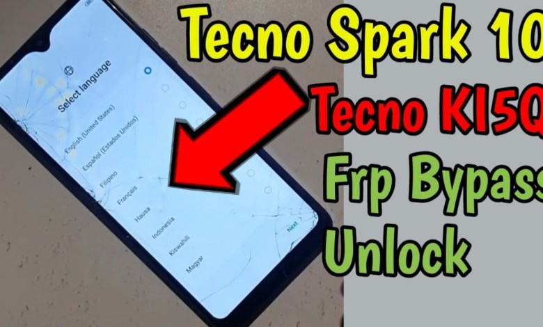 Tecno Spark 10 FRP Bypass Tecno KI5Q FRP Unlock Google Tecno Spark 10 FRP Bypass Tecno KI5Q FRP Unlock Google