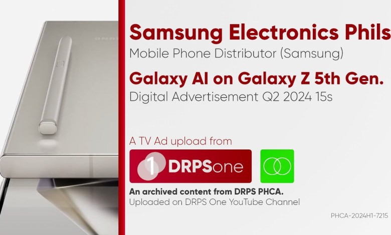 Galaxy AI on the Samsung Galaxy Z 5th Gen Series Galaxy AI on the Samsung Galaxy Z 5th Gen Series