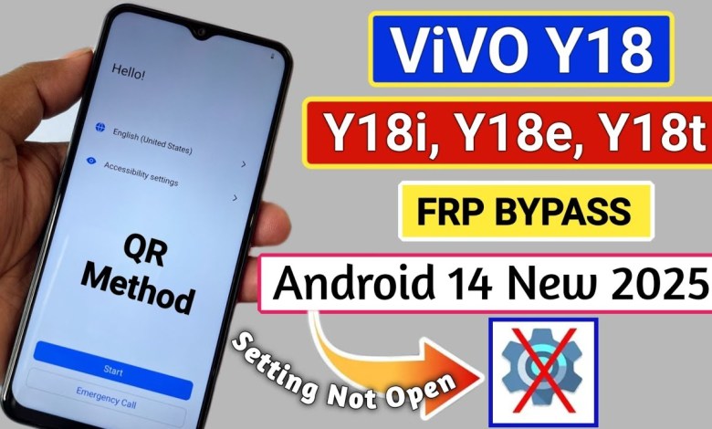 Uncover the ViVO Y18 FRP Bypass Methods in 2025 on Android 14 for Y18i, Y18e, and Y18t Devices Uncover the ViVO Y18 FRP Bypass Methods in 2025 on Android 14 for Y18i, Y18e, and Y18t Devices