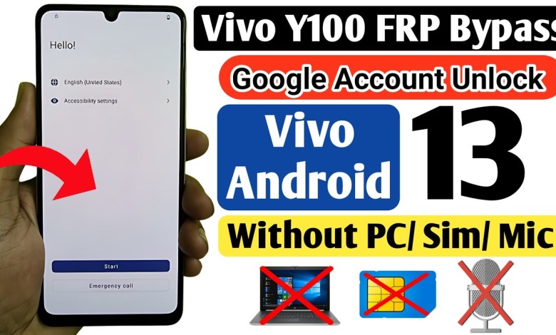 Vivo Y100 FRP Bypass Android 13 | New Tricks 2024 Vivo Y100 FRP Bypass Android 13 | New Tricks 2024