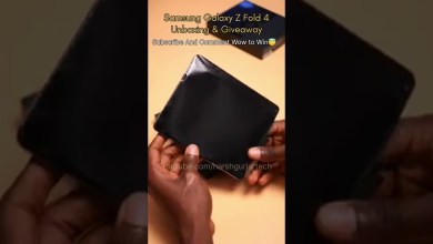 Samsung Galaxy Z Fold 4 Unboxing #youtubeshorts Samsung Galaxy Z Fold 4 Unboxing #youtubeshorts