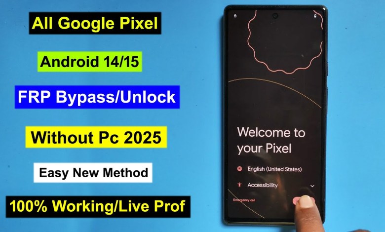 Unlock Google Pixel Frp Bypass on Android 14/15 – How to Remove Gmail Lock? Unlock Google Pixel Frp Bypass on Android 14/15 – How to Remove Gmail Lock?