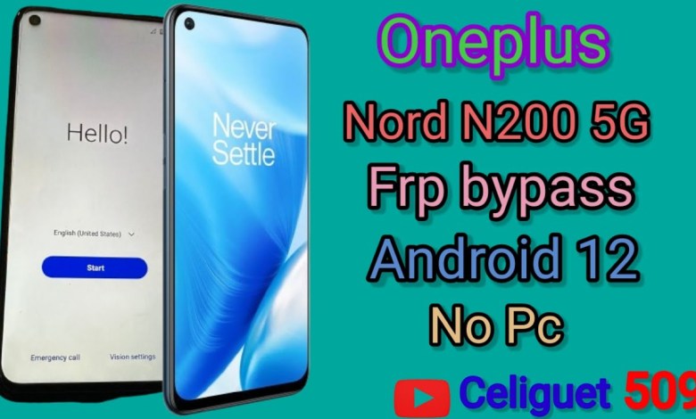 Oneplus Nord N200 5G Frp bypass (De2118 wihout pc Oneplus Nord N200 5G Frp bypass (De2118 wihout pc
