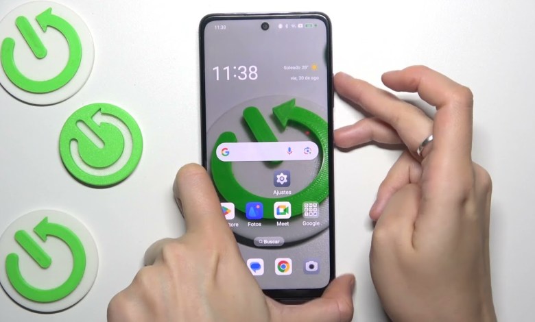 How to force restart on OPPO A80 How to force restart on OPPO A80