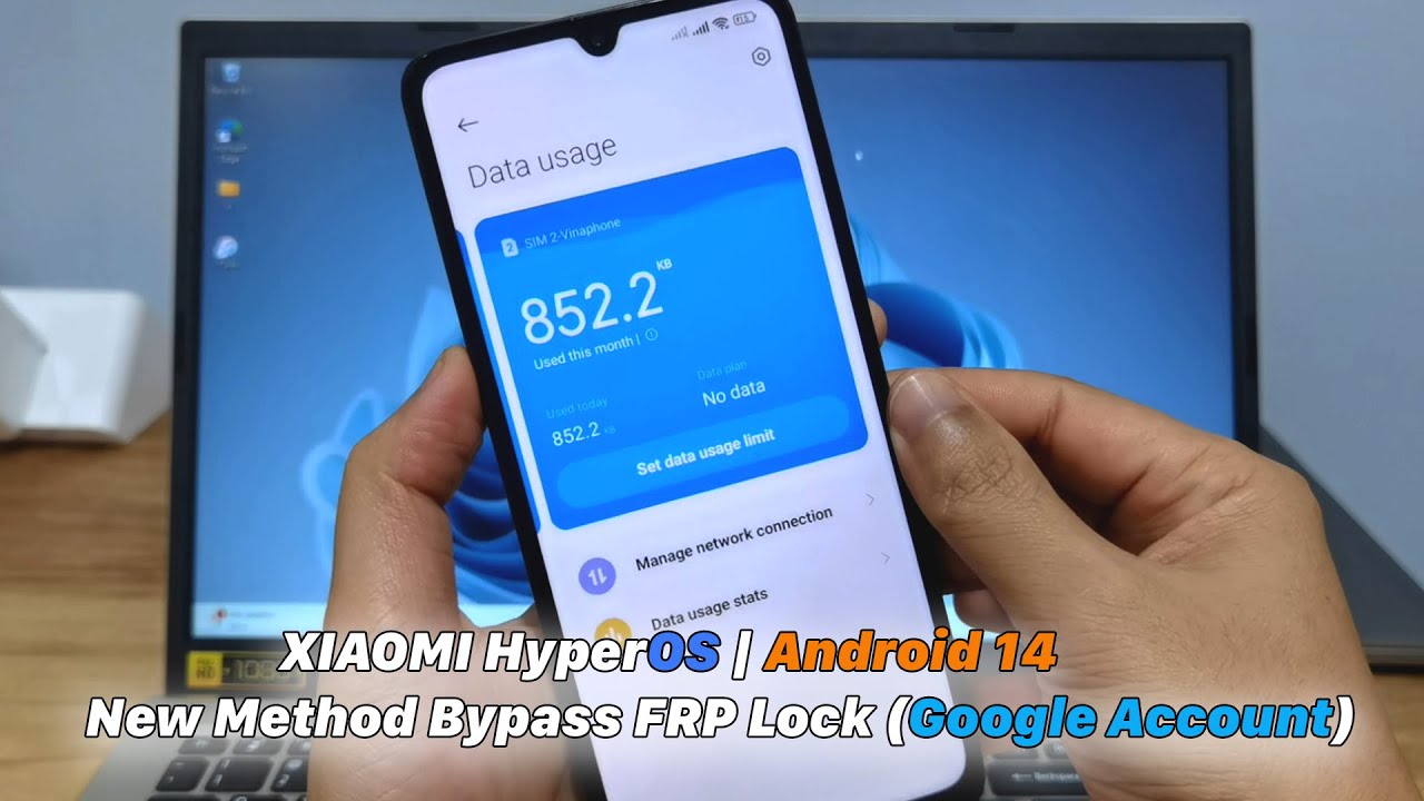 XIAOMI HyperOS | Android 14 – New Method Bypass FRP XIAOMI HyperOS | Android 14 – New Method Bypass FRP