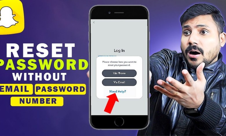 Reset Snapchat Password Without Old Password Email and Reset Snapchat Password Without Old Password Email and