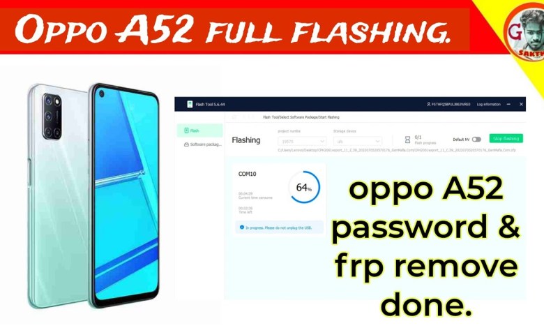 Oppo A52 password & frp remove done. using phonix tool. Oppo A52 password & frp remove done. using phonix tool.