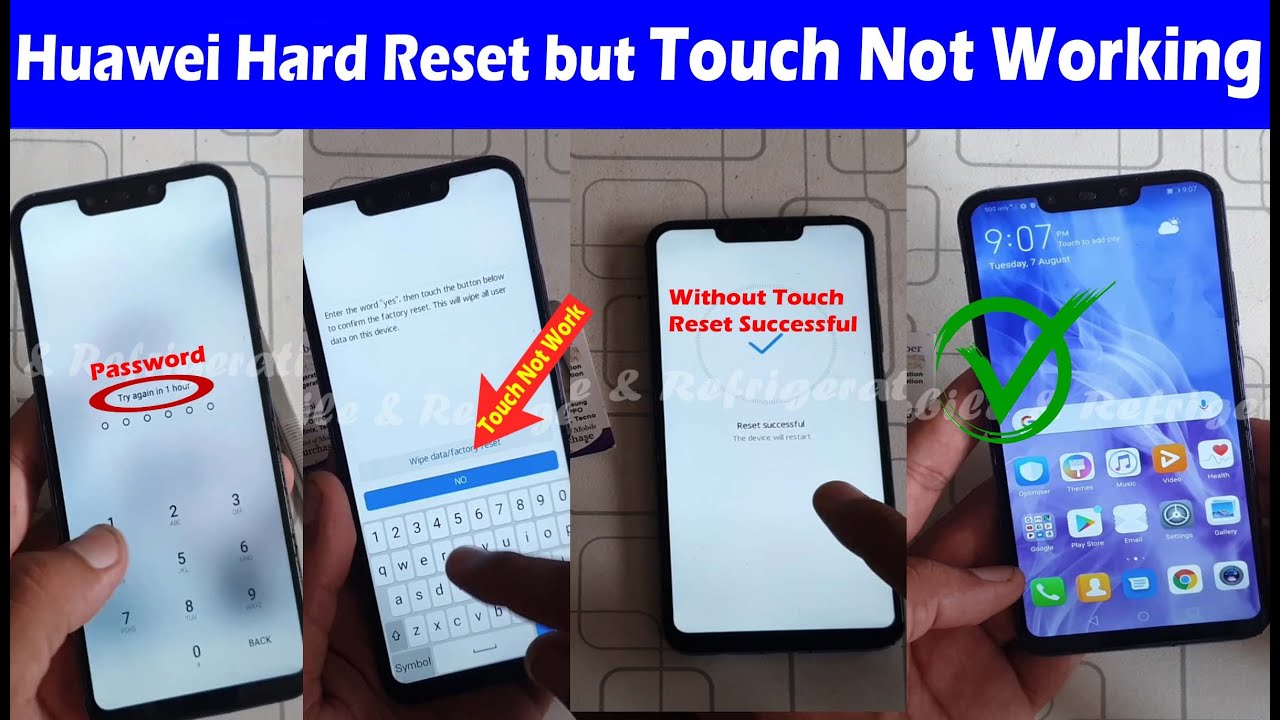 Huawei Nova 3 (PAR-LX9) Pattern+FRP Bypass but Touch Huawei Nova 3 (PAR-LX9) Pattern+FRP Bypass but Touch