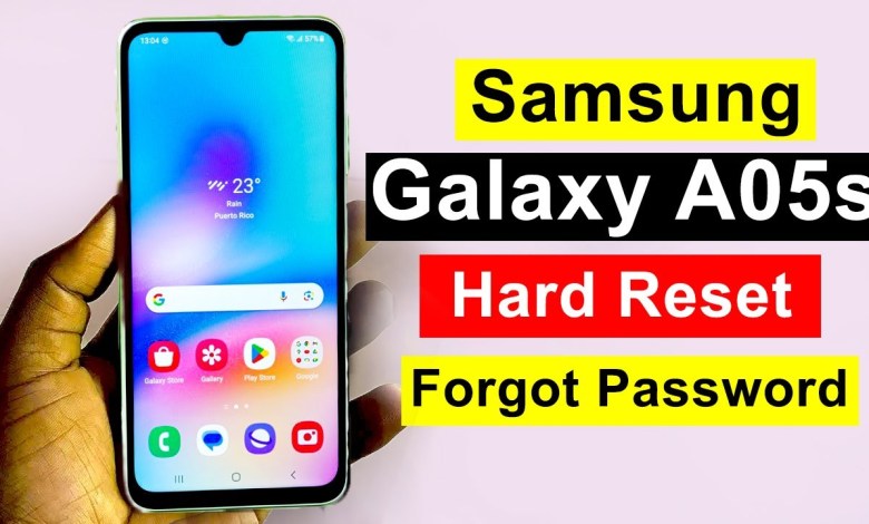 Galaxy A05s Remove Forgotten Password, Hard Reset Galaxy A05s Remove Forgotten Password, Hard Reset
