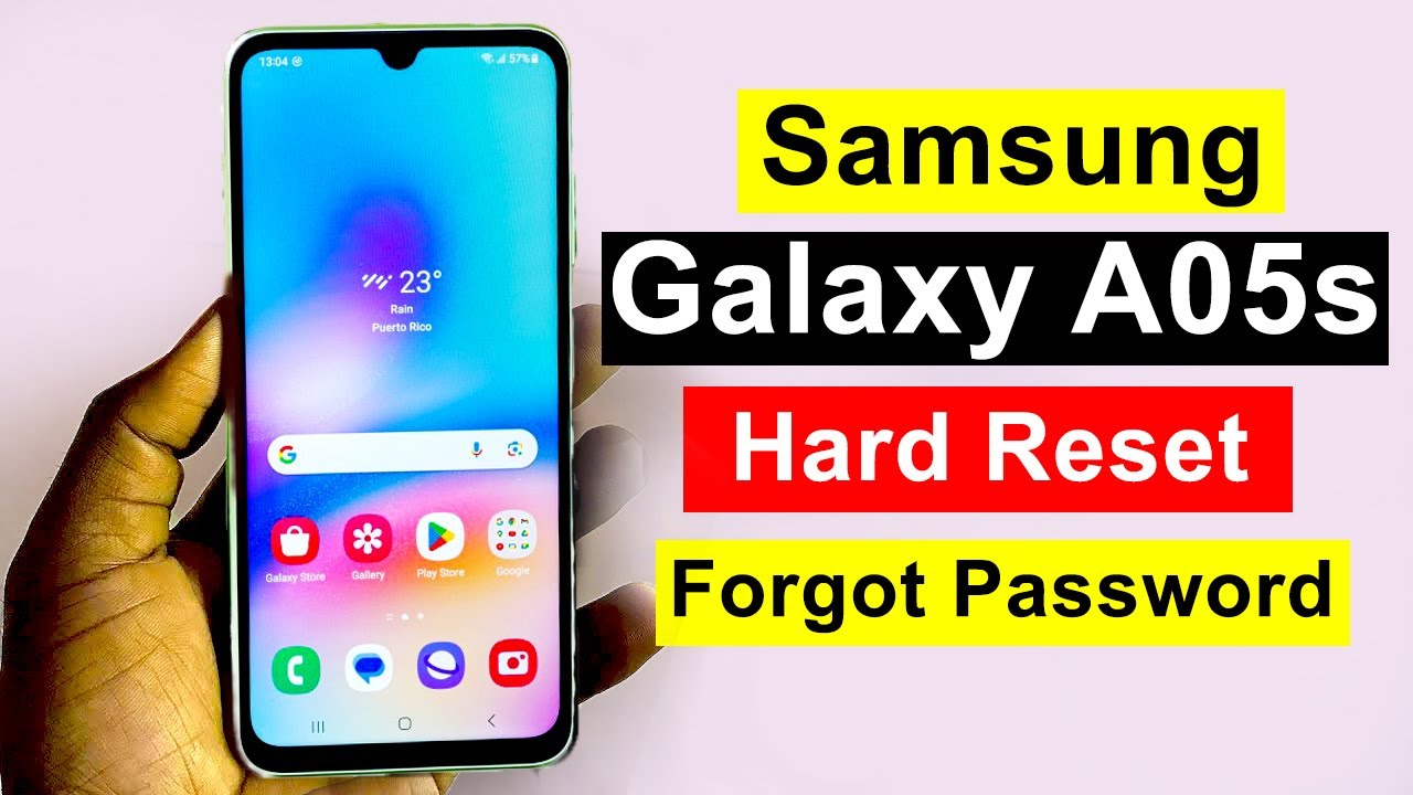 Galaxy A05s Remove Forgotten Password, Hard Reset Galaxy A05s Remove Forgotten Password, Hard Reset
