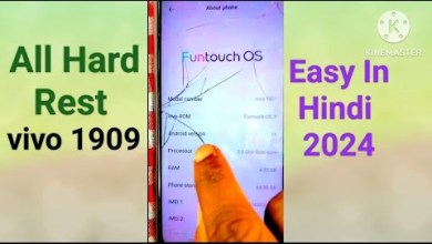 How to Hard Reset In VIVO 1909|VIVO Ifactory reset| How to Hard Reset In VIVO 1909|VIVO Ifactory reset|