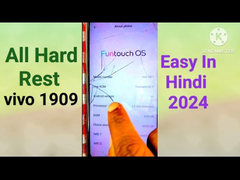 How to Hard Reset In VIVO 1909|VIVO Ifactory reset| How to Hard Reset In VIVO 1909|VIVO Ifactory reset|