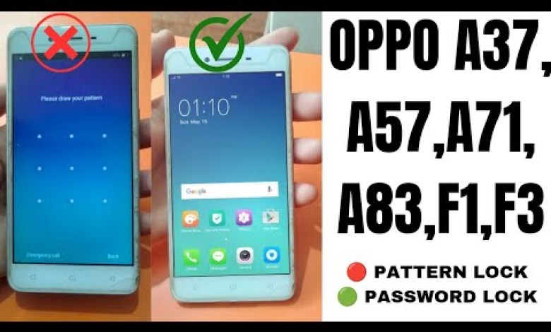 OPPO A37 Pattern Unlock | OPPO A57,A37,A83,A71,F1,F3 OPPO A37 Pattern Unlock | OPPO A57,A37,A83,A71,F1,F3