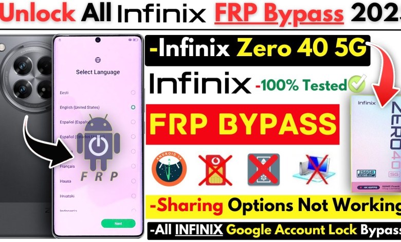 Discover How to Bypass FRP on Infinix Zero 40 Without a PC Discover How to Bypass FRP on Infinix Zero 40 Without a PC