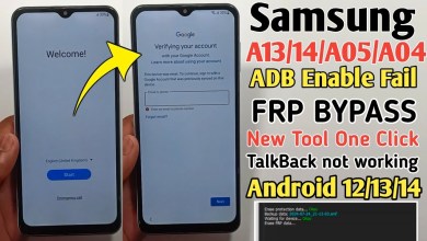 Samsung A13 FRP Bypass Android 13 Fixed ADB Fail Samsung A13 FRP Bypass Android 13 Fixed ADB Fail