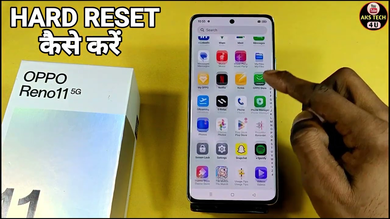 How To Fectory Data Reset Oppo Reno 11 5G | Oppo Reno How To Fectory Data Reset Oppo Reno 11 5G | Oppo Reno