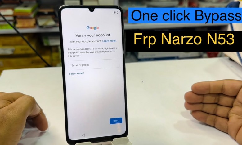 Realme Narzo N53 FRP Bypass | , Realme Narzo (RMX3761) Realme Narzo N53 FRP Bypass | , Realme Narzo (RMX3761)