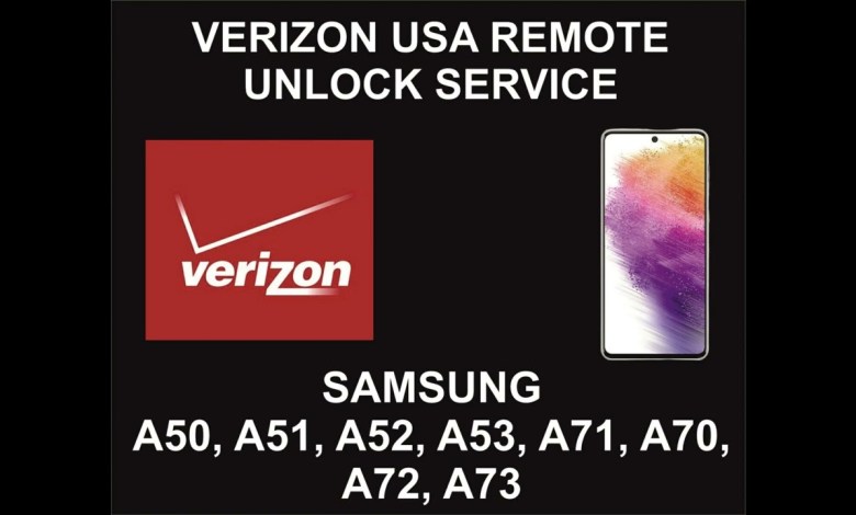 Verizon USA Samsung Unlock Service, Samsung A50, A52, Verizon USA Samsung Unlock Service, Samsung A50, A52,