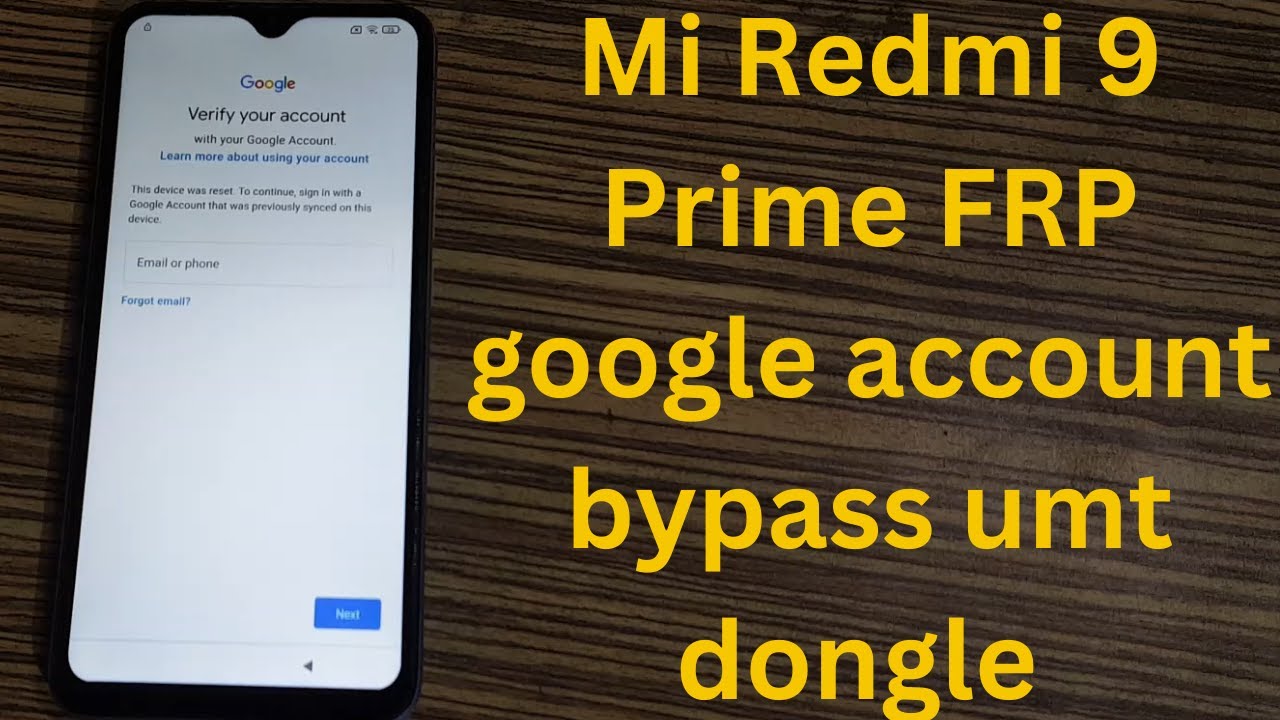 MI Redmi 9 Prime MIUI 13 FRP Bypass Google Account MI Redmi 9 Prime MIUI 13 FRP Bypass Google Account
