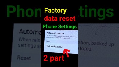 Samsung Galaxy Factory data reset Phone settings Samsung Galaxy Factory data reset Phone settings