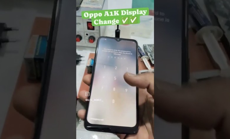 Oppo A1K Display Change #alokmobile #oppo Oppo A1K Display Change #alokmobile #oppo