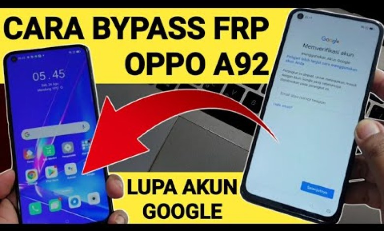 How to Bypass Frp Oppo A92 Forgot Google Account Free Without How to Bypass Frp Oppo A92 Forgot Google Account Free Without