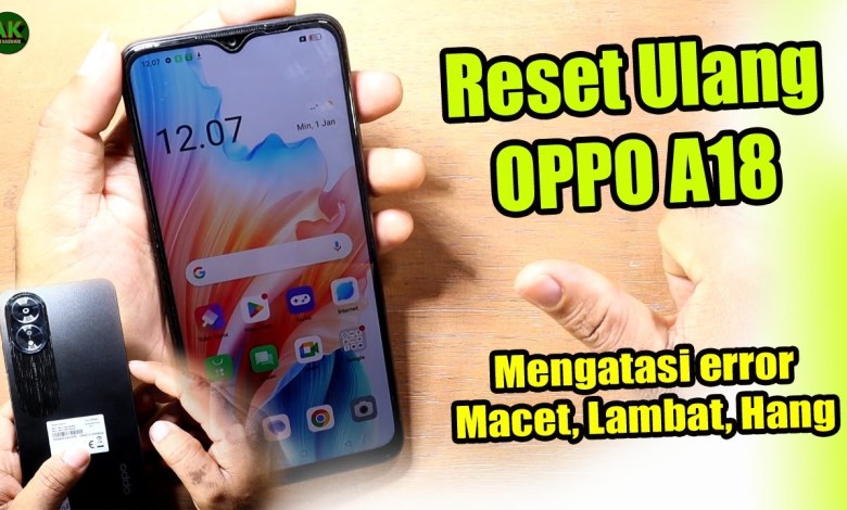 How to Reset OPPO A18 Via Factory Settings || How to Reset OPPO A18 Via Factory Settings ||