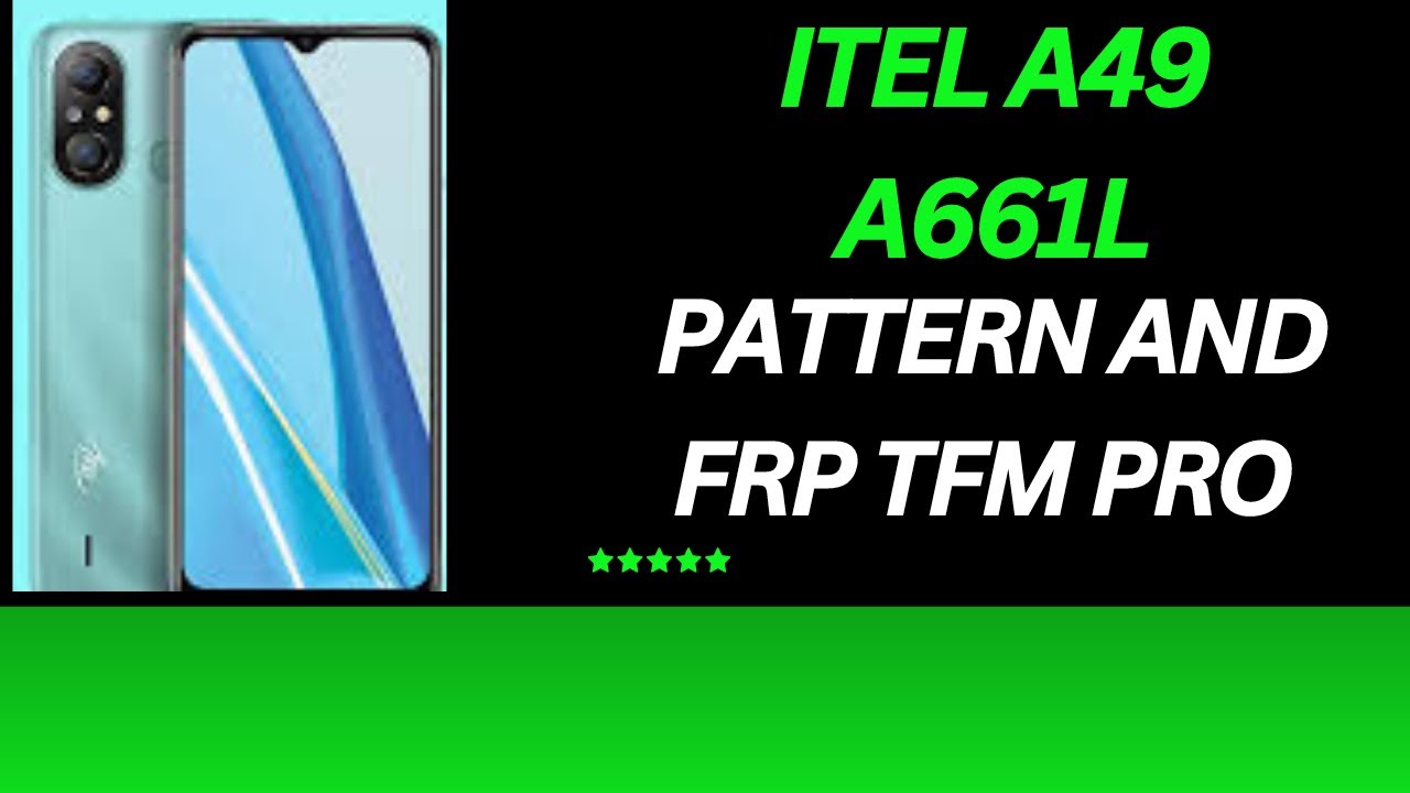 Unlock Your Itel A661l Pattern And Frp With Tfm Tool! Unlock Your Itel A661l Pattern And Frp With Tfm Tool!