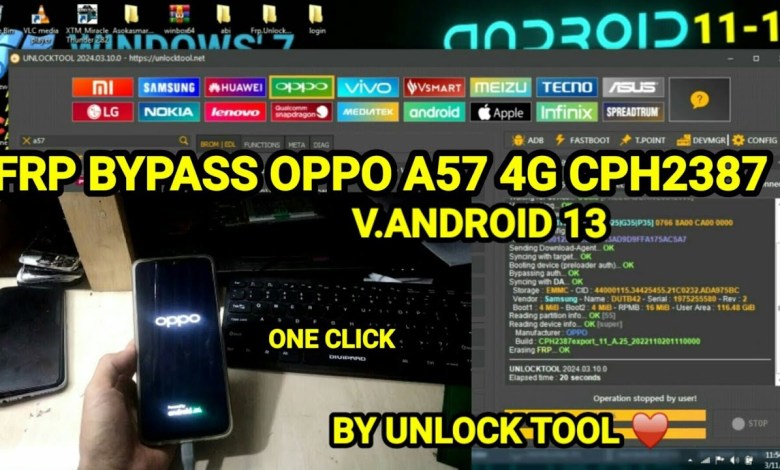 FRP BYPASS OPPO A57 4G CPH2387 BY UNLOCK TOOL FRP BYPASS OPPO A57 4G CPH2387 BY UNLOCK TOOL