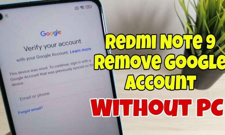 Xiaomi Redmi Note 9 (M2003J15SC), Remove Google Xiaomi Redmi Note 9 (M2003J15SC), Remove Google