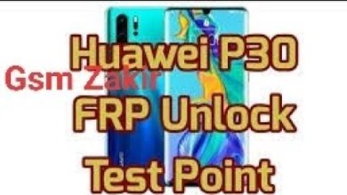HUAWEI P30 ELE-L29 FRP UNLOCK TEST POINT METHOD HUAWEI P30 ELE-L29 FRP UNLOCK TEST POINT METHOD