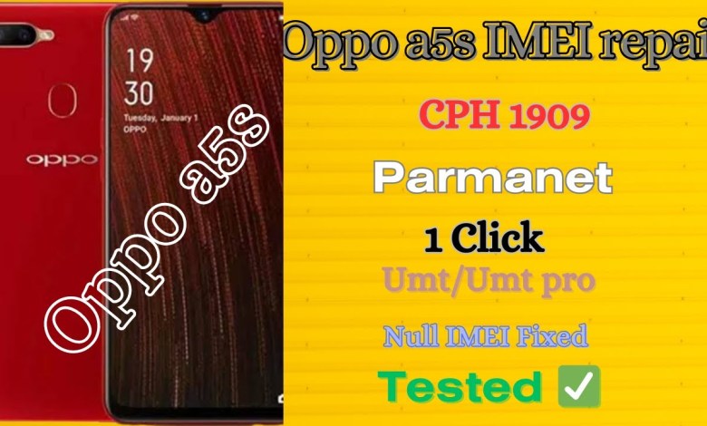 Oppo A5s cph 1909 IMEI repair 1 Click parmanet fix Oppo A5s cph 1909 IMEI repair 1 Click parmanet fix