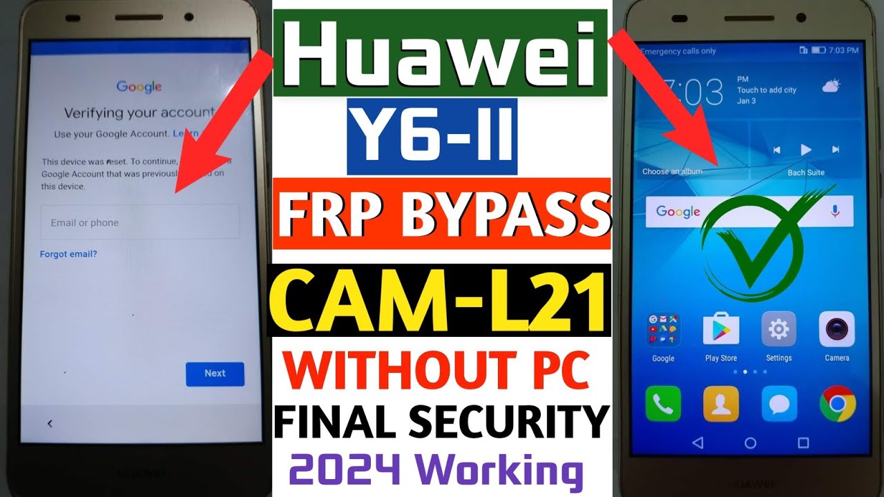 Huawei CAM-L21 FRP BYPASS WITHOUT PC – Huawei Y6-2 Huawei CAM-L21 FRP BYPASS WITHOUT PC – Huawei Y6-2