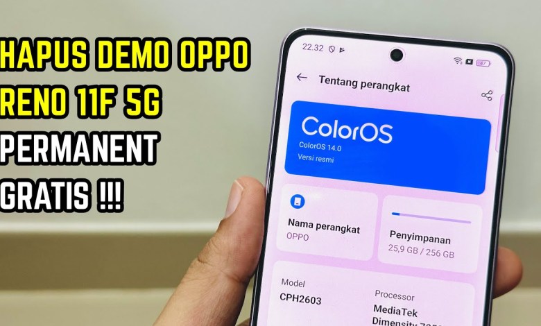 Reset demo phone OPPO RENO 11F 5G termudah, permanent Reset demo phone OPPO RENO 11F 5G termudah, permanent