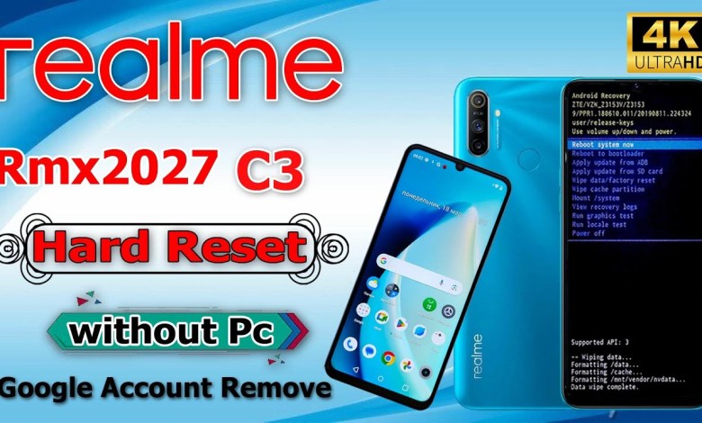 Realme C3(RXM2027)Hard Reset || Realme C3 Pattern/ Pin/ Realme C3(RXM2027)Hard Reset || Realme C3 Pattern/ Pin/