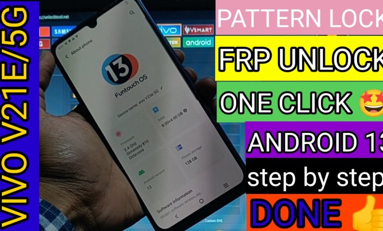 VIVO V21E/5G PATTERN LOCK UNLOCK || FRP REMOVE || VIVO V21E/5G PATTERN LOCK UNLOCK || FRP REMOVE ||