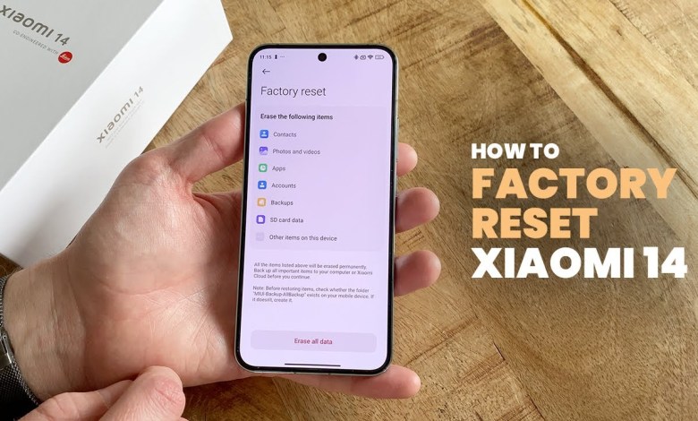 How to Factory Reset Xiaomi 14 How to Factory Reset Xiaomi 14
