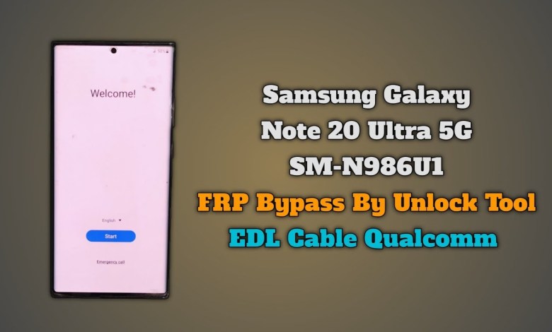Samsung Galaxy Note 20 Ultra 5G FRP Bypass By Samsung Galaxy Note 20 Ultra 5G FRP Bypass By