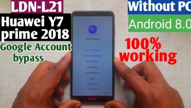 Huawei Y7 prime 2018 frp bypass // Huawei LDN-L21 Huawei Y7 prime 2018 frp bypass // Huawei LDN-L21