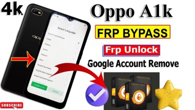 Oppo A1K FRP Bypass by Unlock tool Oppo A1K FRP Bypass by Unlock tool