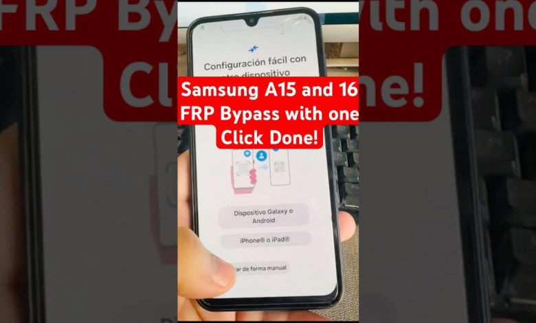 Unlocking Secrets: How to Bypass FRP on the Samsung A15 Unlocking Secrets: How to Bypass FRP on the Samsung A15