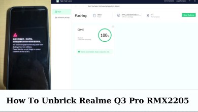 How To Unbrick Realme Q3 Pro RMX2205 How To Unbrick Realme Q3 Pro RMX2205