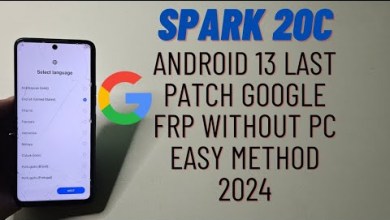 Spark 20c Google Frp Bypass Latest Update | Tecno Bg7 Spark 20c Google Frp Bypass Latest Update | Tecno Bg7